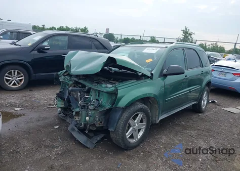 2005 Chevrolet Equinox Lt из США, поврежденный, VIN 2CNDL73F456090278
